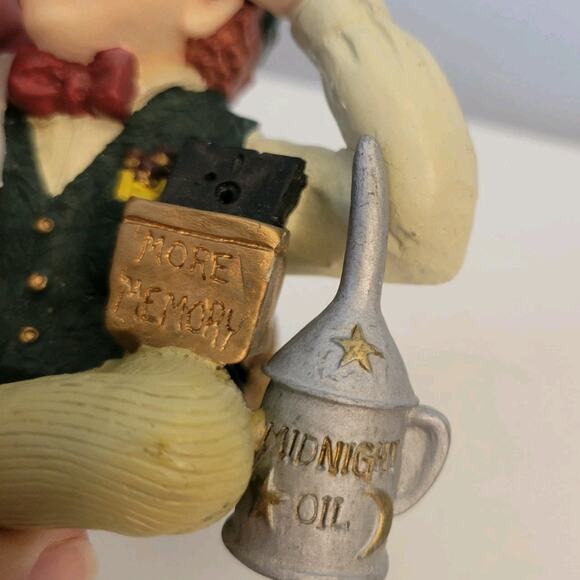 Shenandoah Keppers-Keeper of The Home Office #1411 Sitting Figurine 1995 Vtg. - Picture 9 of 10